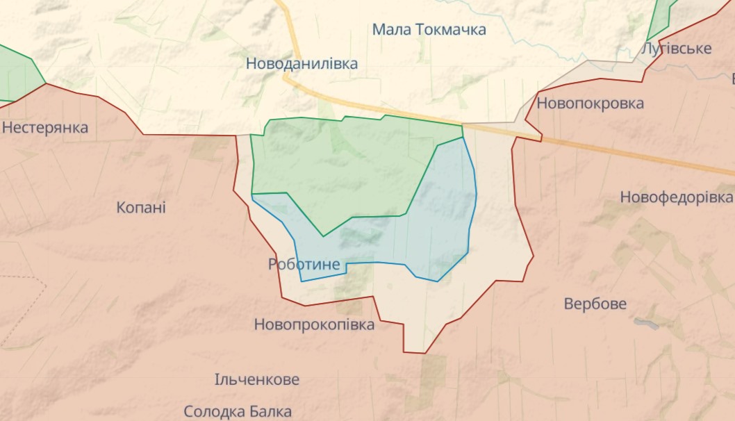 Минобороны: ВСУ успешно продвигаются южнее Работино – на Новопрокоповку