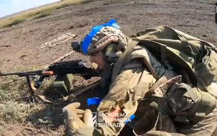 На Бахмутском направлении украинские бойцы штурмуют позиции окупантов: видео с поля боя