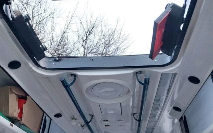 Оккупанты из дрона ударили по "скорой" в Бериславе: фото