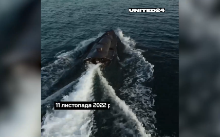 Гроза российских кораблей: украинский флот морских дронов за год атаковал 7 вражеских судов (видео)