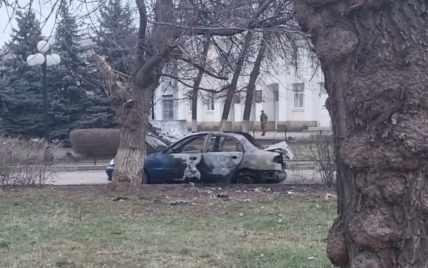 В Луганске взорвали авто с "депутатом ЛНР" (фото, видео)