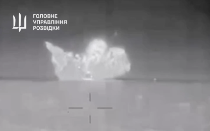 В ГУР показали, как топили судно "Сергей Котов" (видео)