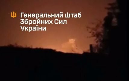 В оккупированных Ровеньках на Луганщине вспыхнула нефтебаза: что говорят в ВСУ (видео)